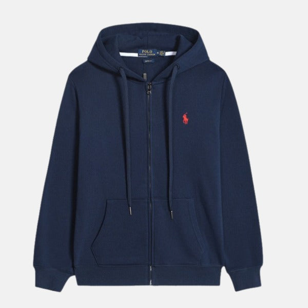 Kapuzenjacke mit Reißverschluss