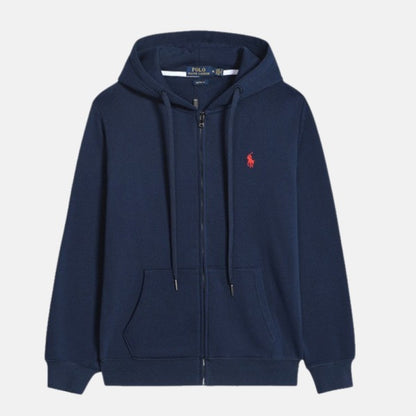 Kapuzenjacke mit Reißverschluss